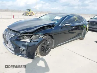 2018 Lexus LS with VIN JTHB5LFF4J5006006, listed as a IAAI auction lot 41514128 with 109,879 mi miles. Bid and sale history available at carsss.com. Image 2.