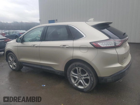 2017 Ford Edge Titanium with VIN 2FMPK4K92HBB29116, listed as a Copart auction lot 47145735 with 94,315 mi miles and Clean Title. Bid and sale history available at carsss.com. Image 2.