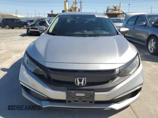 2020 Honda Civic Sedan LX with VIN 19XFC2F64LE205261, listed as a Copart auction lot 49528865 with 48,665 mi miles and Salvage Title. Bid and sale history available at carsss.com. Image 5.