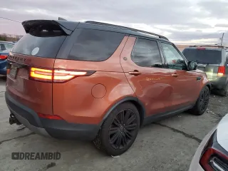 2017 Land Rover Discovery First Edition with VIN SALRTBBV2HA016542, listed as a Copart auction lot 85986704 with 118,783 mi miles and Salvage Title. Bid and sale history available at carsss.com. Image 3.