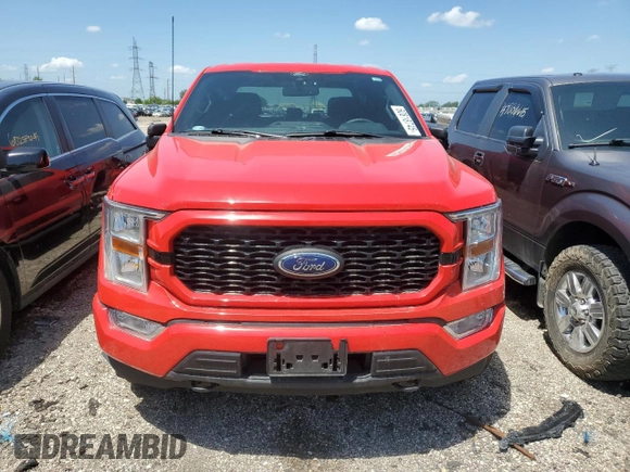 2021 Ford F-150 XL z VIN 1FTEW1EP8MKE10930, wystawiony jako Copart lot #60818745 z przebiegiem Nie podano mil oraz Szkoda całkowita • Salvage title. Historia ofert i sprzedaży dostępna na DreamBid. Obrazek 5.
