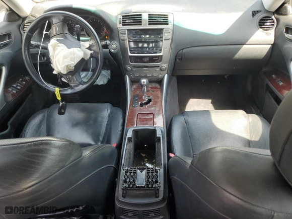 2008 Lexus IS 250 with VIN JTHBK262X85061537, listed as a Copart auction lot 49921375 with 139,752 mi miles and Salvage Title. Bid and sale history available at carsss.com. Image 8.
