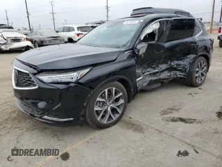 2023 Acura MDX w/Technology Package with VIN 5J8YE1H45PL042305, listed as a Copart auction lot 76709004 with 21,875 mi miles and Salvage Title. Bid and sale history available at carsss.com. Image 1.