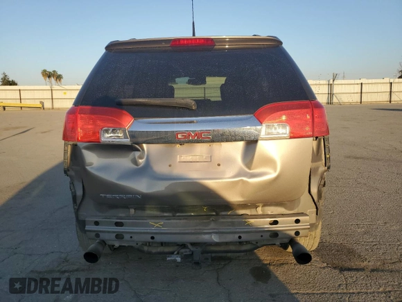 2011 GMC Terrain SLE-2 with VIN 2CTFLSE5XB6404200, listed as a Copart auction lot 56416025 with 120,028 mi miles and Salvage title. Bid and sale history available at DreamBid. Image 6.