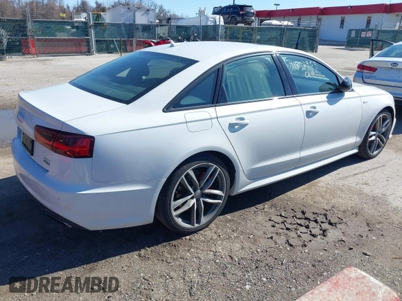 2017 Audi A6 Competition Prestige with VIN WAUF3AFC6HN012416, listed as a IAAI auction lot 41802953 with 117,207 mi miles. Bid and sale history available at carsss.com. Image 4.