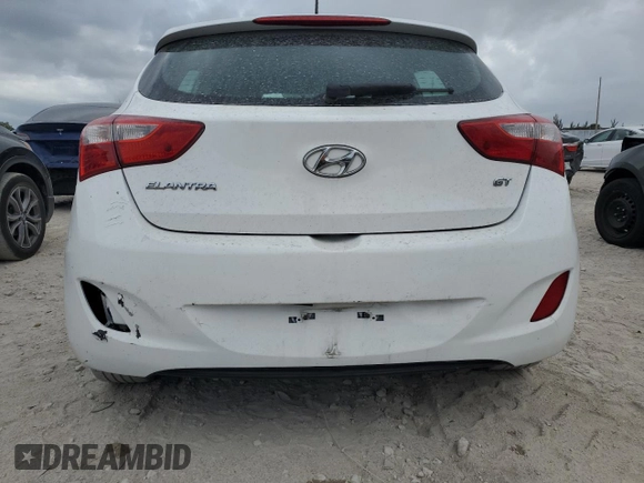 2017 Hyundai Elantra GT with VIN KMHD35LH3HU384329, listed as a Copart auction lot 55119755 with 78,015 mi miles and Clean Title. Bid and sale history available at carsss.com. Image 6.