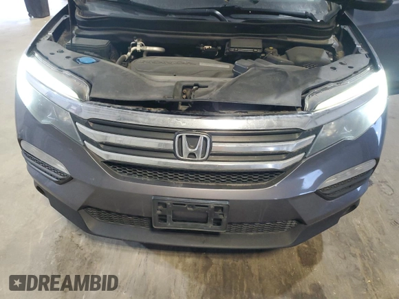 2017 Honda Pilot EX with VIN 5FNYF6H32HB005734, listed as a Copart auction lot 54201695 with 192,910 mi miles and Clean Title. Bid and sale history available at DreamBid. Image 12.