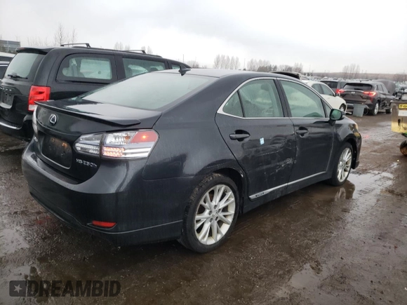 2010 Lexus HS 250h with VIN JTHBB1BA8A2025604, listed as a Copart auction lot 83442154 with 173,467 mi miles and Clean Title. Bid and sale history available at DreamBid. Image 3.
