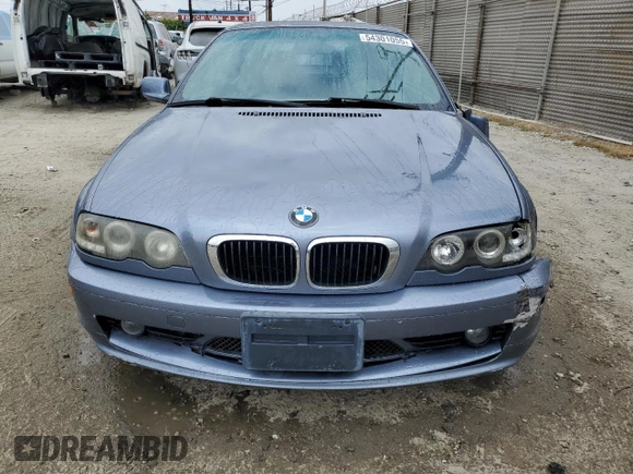 2002 BMW 3 Series 325Ci z VIN WBABS33442PG83768, wystawiony jako Copart lot #54301055 z przebiegiem 171 131 mil mil oraz Szkoda całkowita • Salvage title. Historia ofert i sprzedaży dostępna na DreamBid. Obrazek 5.