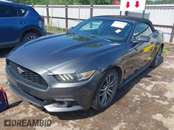 2016 Ford Mustang EcoBoost Premium with VIN 1FATP8UH4G5304605, listed as a IAAI auction lot 42393334 with 184,295 mi miles and . Bid and sale history available at DreamBid. Image 2.