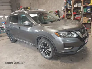 2019 Nissan Rogue SL with VIN 5N1AT2MV7KC712936, listed as a IAAI auction lot 41839409 with 108,554 mi miles. Bid and sale history available at carsss.com. Image 1.