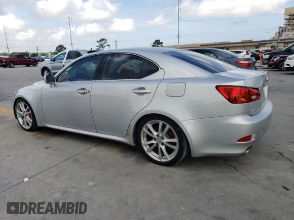 2006 Lexus IS 350 z VIN JTHBE262165010061, wystawiony jako Copart lot #54209435 z przebiegiem 217 698 mil mil oraz Szkoda całkowita • Salvage title. Historia ofert i sprzedaży dostępna na DreamBid. Obrazek 2.