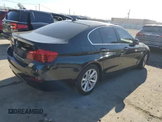 2015 BMW 5 Series 528i xDrive with VIN WBA5A7C53FG142911, listed as a Copart auction lot 49093285 with Not Provided miles and Salvage Title. Bid and sale history available at carsss.com. Image 3.