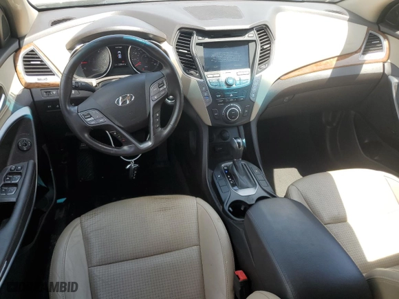 2013 Hyundai Santa Fe Limited with VIN KM8SR4HF9DU013516, listed as a Copart auction lot 52494505 with 120,617 mi miles and Clean Title. Bid and sale history available at carsss.com. Image 8.