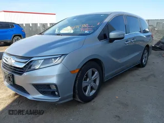 2019 Honda Odyssey EX-L with VIN 5FNRL6H79KB043145, listed as a IAAI auction lot 41569198 with 94,560 mi miles. Bid and sale history available at carsss.com. Image 17.