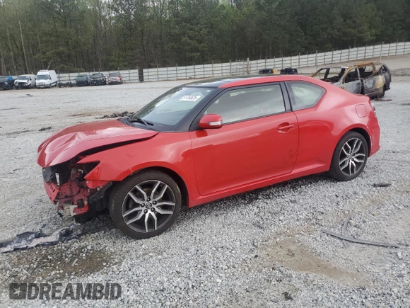 2014 Scion tC z VIN JTKJF5C79E3079305, wystawiony jako Copart lot #51750825 z przebiegiem 175 801 mil mil oraz Szkoda całkowita • Salvage title. Historia ofert i sprzedaży dostępna na DreamBid. Obrazek 1.