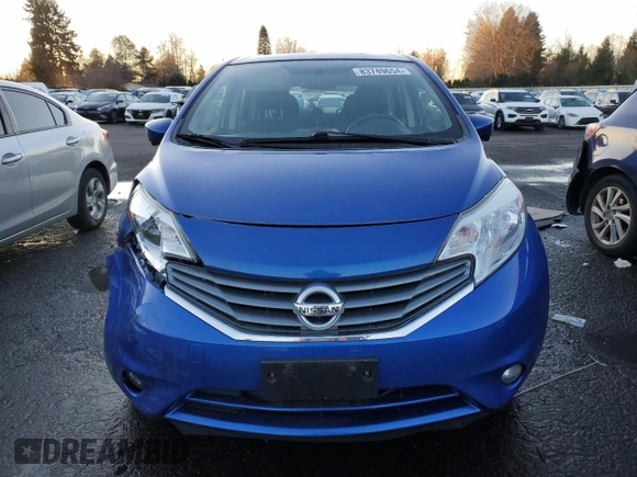 2015 Nissan Note SR with VIN 3N1CE2CP4FL391655, listed as a Copart auction lot 83749654 with 55,274 mi miles and Salvage title. Bid and sale history available at DreamBid. Image 5.