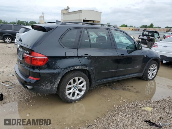 2012 BMW X5 35i with VIN 5UXZV4C50CL989832, listed as a Copart auction lot 62606485 with 157,025 mi miles and Clean title. Bid and sale history available at DreamBid. Image 3.