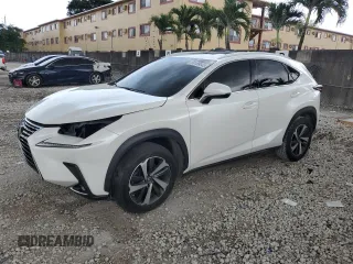 2018 Lexus NX 300 with VIN JTJYARBZ6J2097515, listed as a Copart auction lot 59189845 with 128,348 mi miles and Salvage title. Bid and sale history available at DreamBid. Image 1.