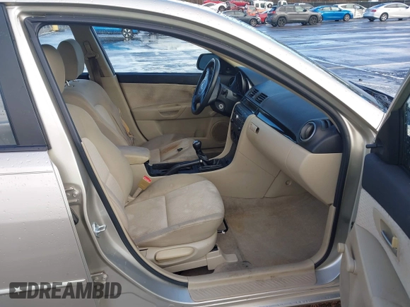 2004 Mazda 3 i with VIN JM1BK12F141189090, listed as a IAAI auction lot 41113831 with 100,194 mi miles and . Bid and sale history available at DreamBid. Image 5.