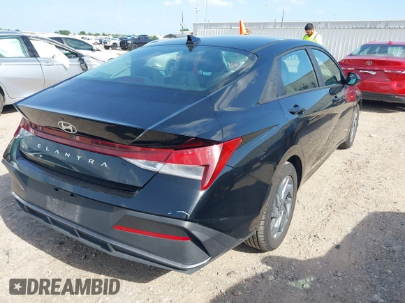 2024 Hyundai Elantra SEL with VIN KMHLM4DG3RU636204, listed as a IAAI auction lot 42755183 with 41,517 mi miles and . Bid and sale history available at DreamBid. Image 4.