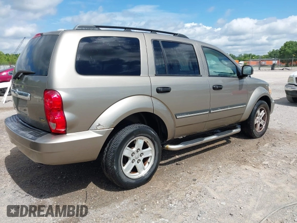 2007 Dodge Durango SLT с VIN 1D8HB48P57F511069, выставлен на аукционе IAAI как лот 42509257 с пробегом 159 962 миль миль и . История ставок и продаж доступна на DreamBid. Изображение 4.