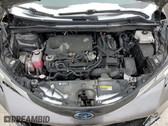 2022 Toyota Sienna XLE with VIN 5TDJRKEC7NS098165, listed as a Copart auction lot 87322464 with 212,491 mi miles and Salvage Title. Bid and sale history available at carsss.com. Image 12.