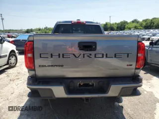 2022 Chevrolet Colorado 4WD LT with VIN 1GCHTCEN7N1108505, listed as a Copart auction lot 58695385 with 10,565 mi miles and Salvage title. Bid and sale history available at DreamBid. Image 6.