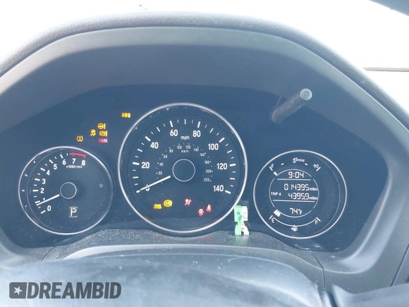 2022 Honda HR-V LX with VIN 3CZRU6H33NM763321, listed as a IAAI auction lot 42551177 with 14,395 mi miles and . Bid and sale history available at DreamBid. Image 7.
