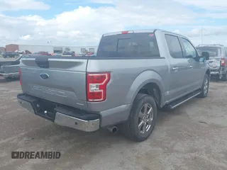2020 Ford F-150 XL with VIN 1FTEW1CP7LFB28014, listed as a IAAI auction lot 41909984 with 50,815 mi miles. Bid and sale history available at carsss.com. Image 4.