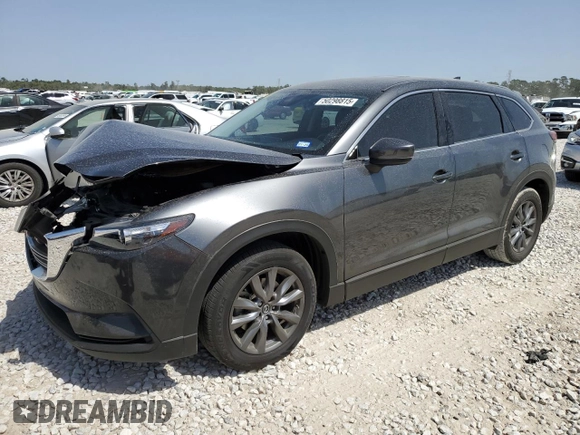 2023 Mazda CX-9 Touring with VIN JM3TCBCY2P0638740, listed as a Copart auction lot 50298815 with 38,283 mi miles and Salvage title. Bid and sale history available at DreamBid. Image 1.