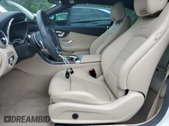 2023 Mercedes-Benz C 300 with VIN W1KWK8DB2PG119688, listed as a Copart auction lot 66155854 with 13,186 mi miles and Salvage Title. Bid and sale history available at DreamBid. Image 7.