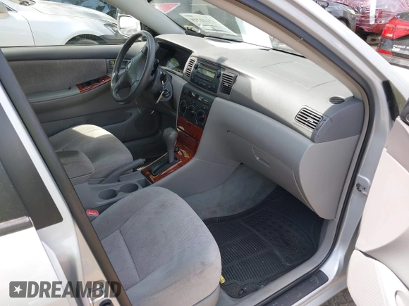 2007 Toyota Corolla CE with VIN 2T1BR30E47C807567, listed as a IAAI auction lot 42110219 with 160,193 mi miles and . Bid and sale history available at DreamBid. Image 5.