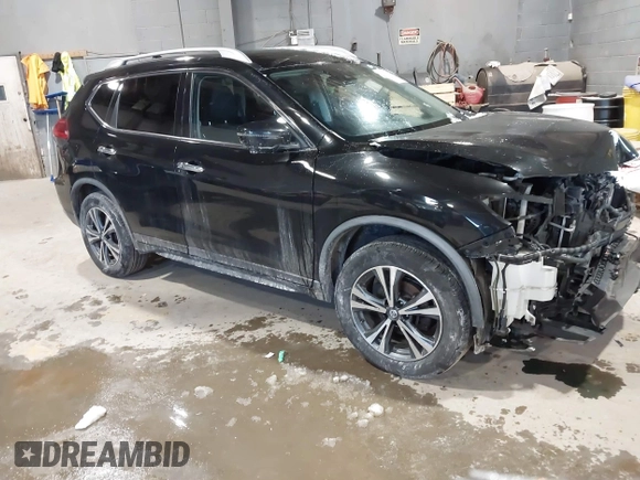 2019 Nissan Rogue SV with VIN JN8AT2MV8KW394025, listed as a IAAI auction lot 41473221 with 105,698 mi miles. Bid and sale history available at carsss.com. Image 1.