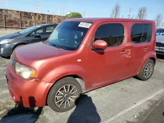 2009 Nissan Cube 1.8 SL with VIN JN8AZ28R99T117830, listed as a Copart auction lot 46418385 with 151,600 mi miles and Salvage Title. Bid and sale history available at carsss.com. Image 1.