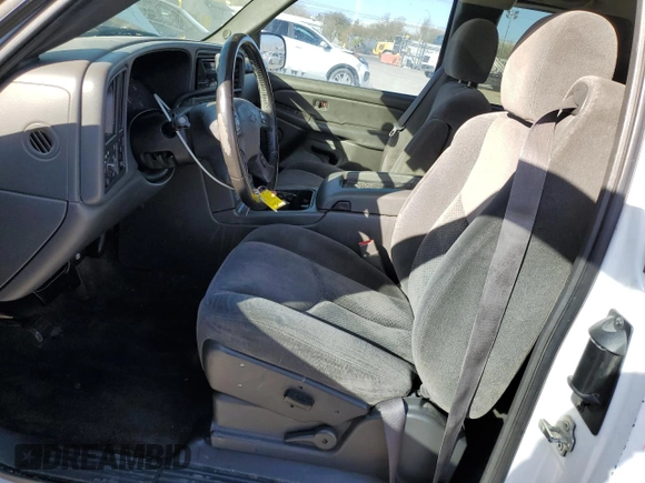 2005 Chevrolet Silverado 1500 LS with VIN 2GCEC19T051323752, listed as a Copart auction lot 43731485 with 146,765 mi miles and Salvage title. Bid and sale history available at DreamBid. Image 7.