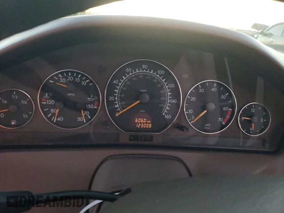 1999 Mercedes-Benz SL-Class with VIN WDBFA68F8XF178084, listed as a Copart auction lot 82295024 with 123,008 mi miles and Salvage Title. Bid and sale history available at carsss.com. Image 9.