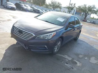 2016 Hyundai Sonata 2.4L SE with VIN 5NPE24AF9GH380687, listed as a IAAI auction lot 41274584 with 158,294 mi miles. Bid and sale history available at carsss.com. Image 18.