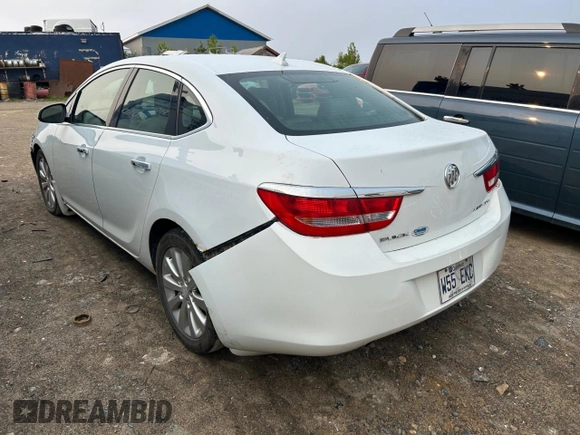 2013 Buick Verano with VIN 1G4PN5SK8D4125592, listed as a Copart auction lot 60204785 with 75,786 mi miles and Salvage title. Bid and sale history available at DreamBid. Image 2.