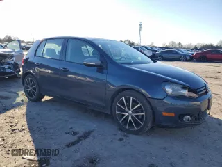 2013 Volkswagen Golf TDI with VIN WVWDM7AJ4DW131117, listed as a Copart auction lot 41603505 with 162,351 mi miles and Salvage title. Bid and sale history available at DreamBid. Image 4.