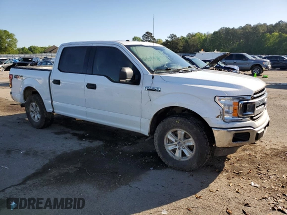 2018 Ford F-150 XL with VIN 1FTEW1EP0JKD00126, listed as a Copart auction lot 52626585 with 303,395 mi miles and Clean title. Bid and sale history available at DreamBid. Image 4.