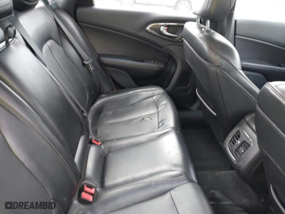 2015 Chrysler 200 C with VIN 1C3CCCEG2FN610445, listed as a IAAI auction lot 41759325 with 143,620 mi miles. Bid and sale history available at carsss.com. Image 8.