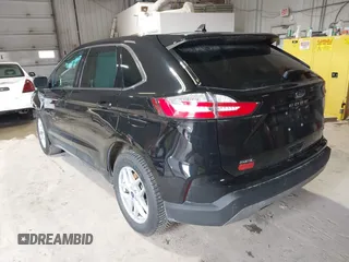 2021 Ford Edge SEL with VIN 2FMPK4J94MBA40692, listed as a IAAI auction lot 41869756 with 44,197 mi miles. Bid and sale history available at carsss.com. Image 3.