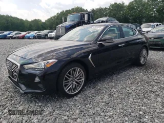 2021 Genesis G70 2.0T with VIN KMTG34LA0MU079767, listed as a Copart auction lot 59688405 with 51,115 mi miles and Salvage title. Bid and sale history available at DreamBid. Image 1.