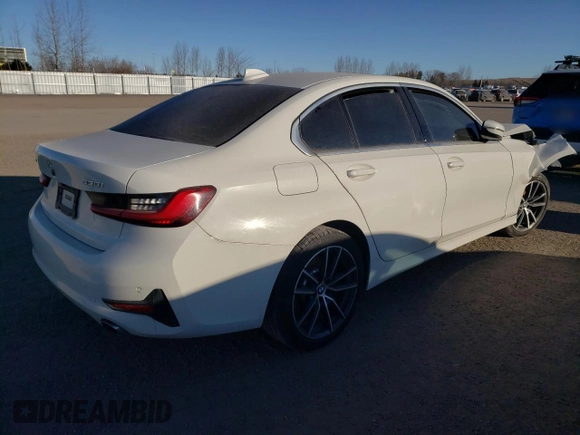 2021 BMW 3 Series 330i xDrive with VIN 3MW5R7J07M8C01311, listed as a Copart auction lot 86799114 with 0 mi miles and Clean Title. Bid and sale history available at carsss.com. Image 3.