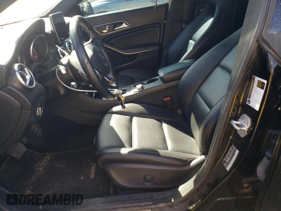 2018 Mercedes-Benz CLA with VIN WDDSJ4GB6JN600519, listed as a Copart auction lot 42431463 with 53,068 mi miles. Bid and sale history available at carsss.com. Image 7.