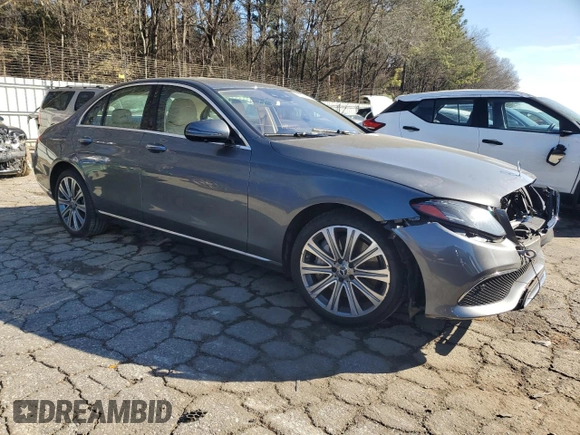 2019 Mercedes-Benz E 450 with VIN WDDZF6JBXKA565531, listed as a Copart auction lot 88964645 with Not Provided miles and Salvage Title. Bid and sale history available at DreamBid. Image 4.