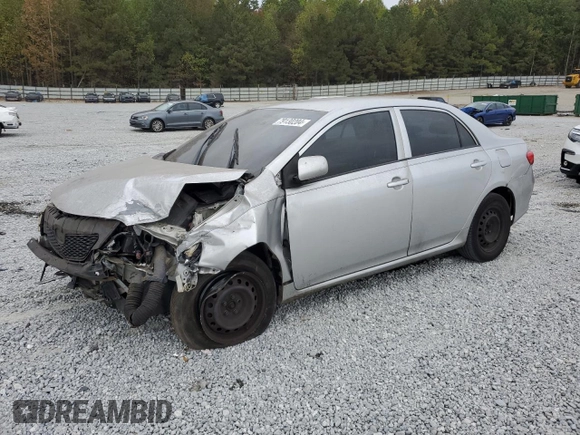 2009 Toyota Corolla with VIN JTDBL40E79J049125, listed as a Copart auction lot 79130204 with 203,856 mi miles and Salvage Title. Bid and sale history available at carsss.com. Image 1.