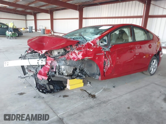 2013 Toyota Prius One with VIN JTDKN3DUXD5684296, listed as a IAAI auction lot 41314975 with 161,532 mi miles. Bid and sale history available at carsss.com. Image 18.