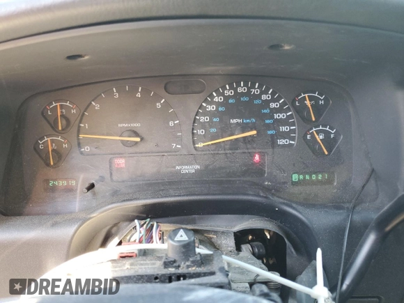 2001 Dodge Dakota Sport z VIN 1B7GG2AN81S113605, wystawiony jako Copart lot #58990065 z przebiegiem 243 919 mil mil oraz Czysty tytuł • Clean title. Historia ofert i sprzedaży dostępna na DreamBid. Obrazek 9.